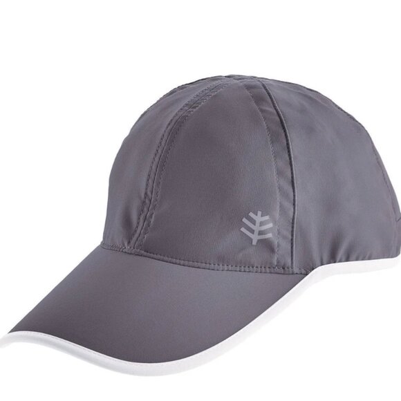 Coolibar Gray Lenny Sport Cap S/M NWT - Picture 1 of 6